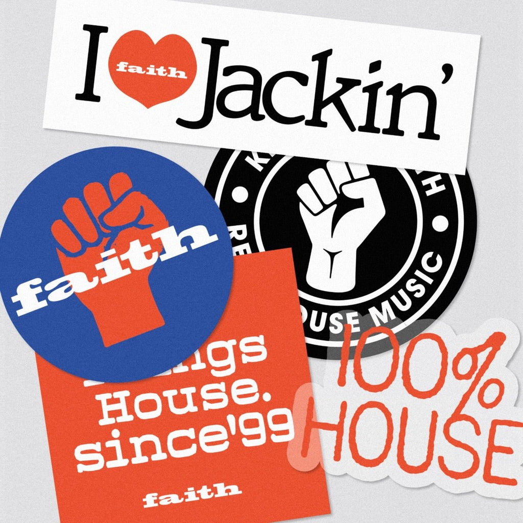 Faith Sticker Pack-D-Store-Defected-Records