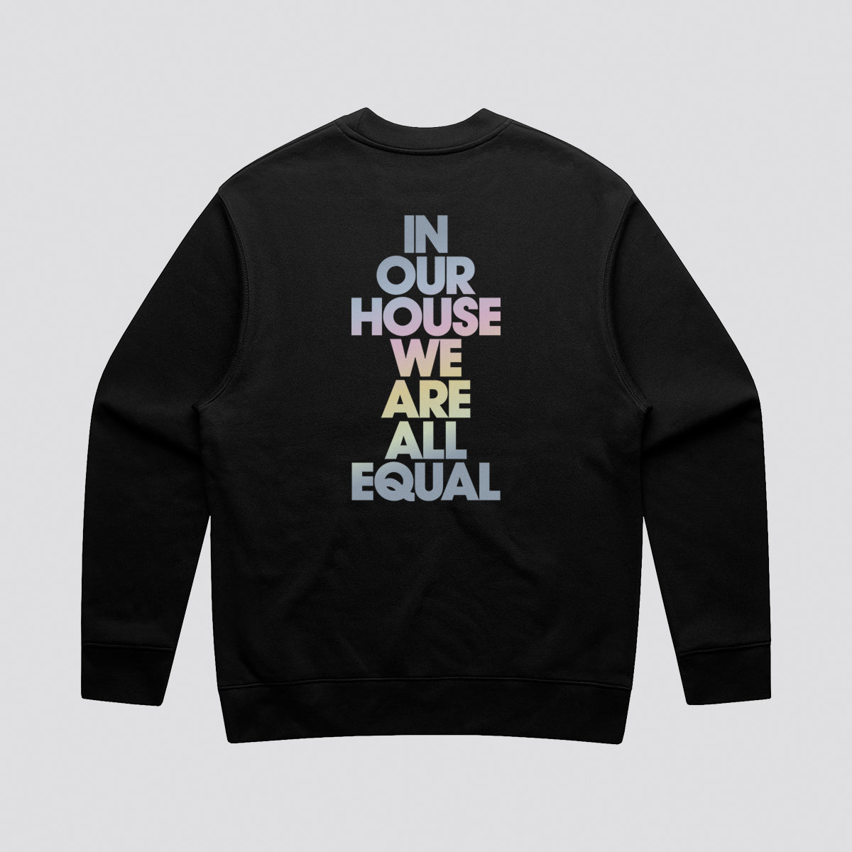 Defected In Our House Reflective Relaxed Fit Sweatshirt | Defected ...