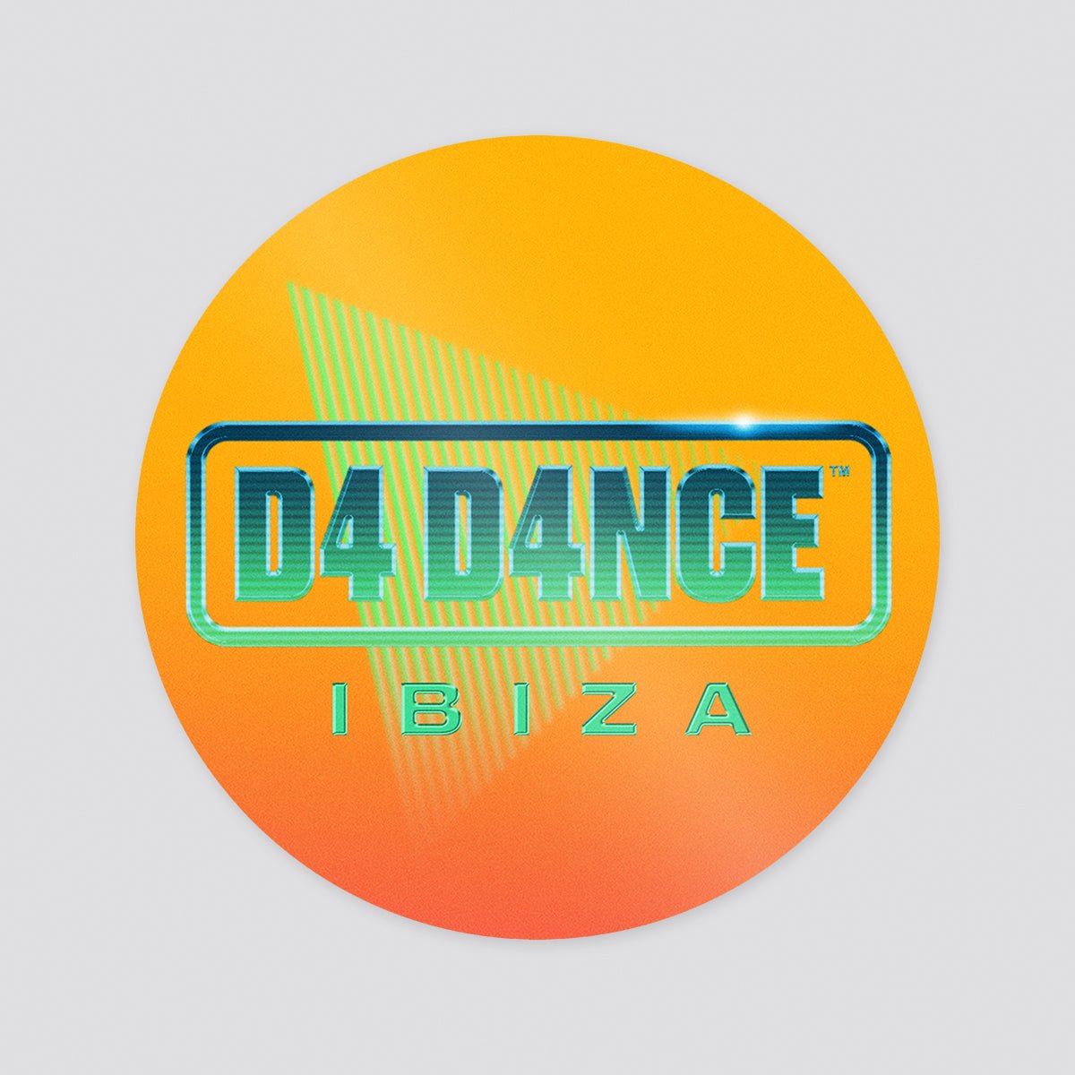 D4 D4NCE Ibiza Circle Logo Sticker | Defected Records Store – Defected ...