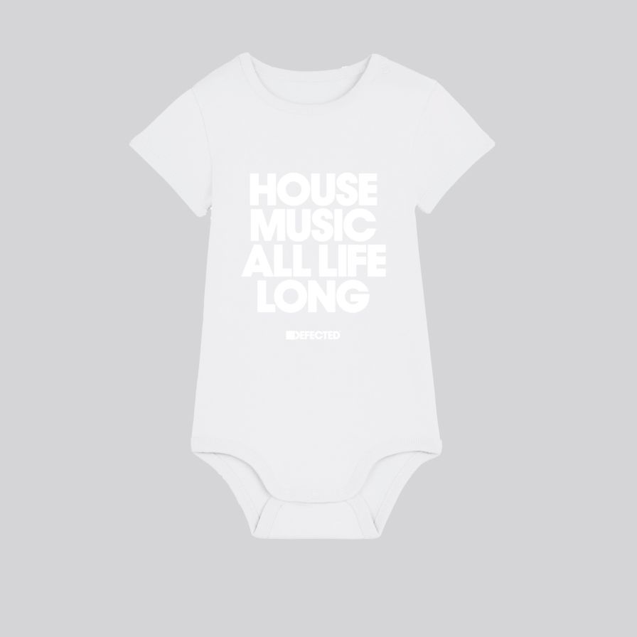 DEFECTED HOUSE MUSIC ALL LIFE LONG BABY-GRO-D-Store-Defected-Records