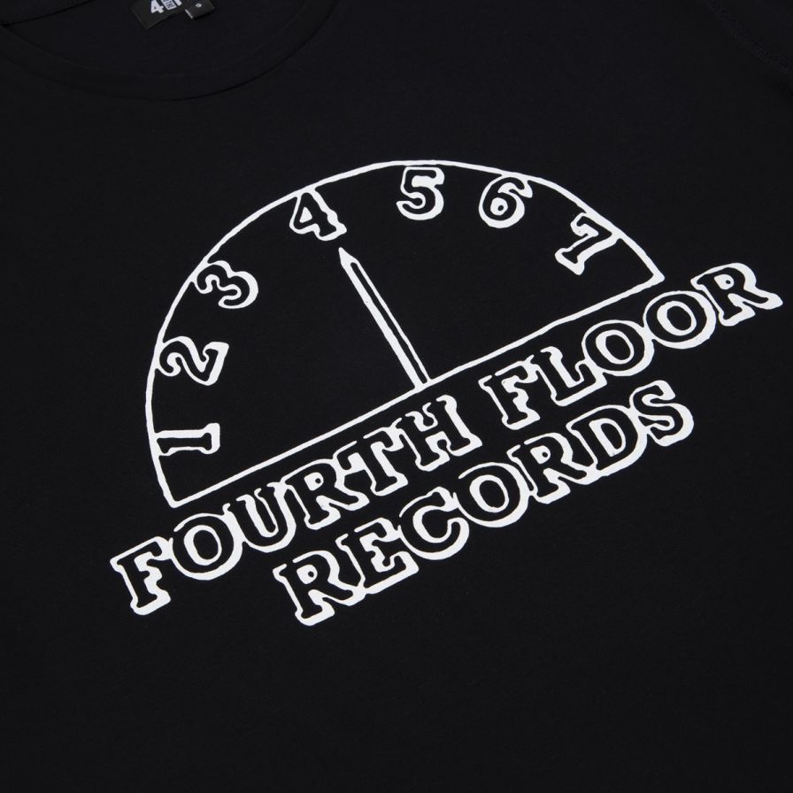 4 To The Floor - Fourth Floor Records - Black T-shirt-D-Store-Defected-Records