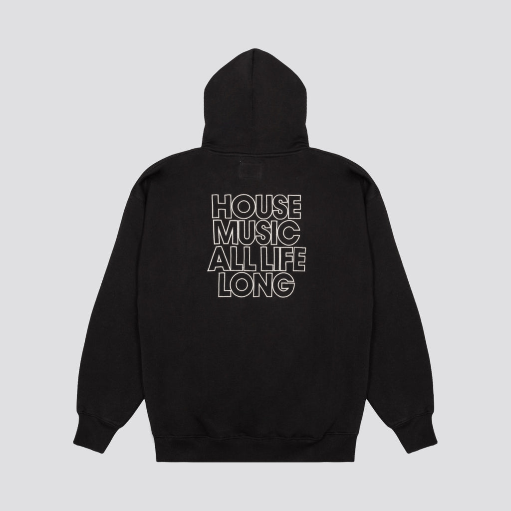 Defected House Music All Life Long Hoodie-D-Store-Defected-Records