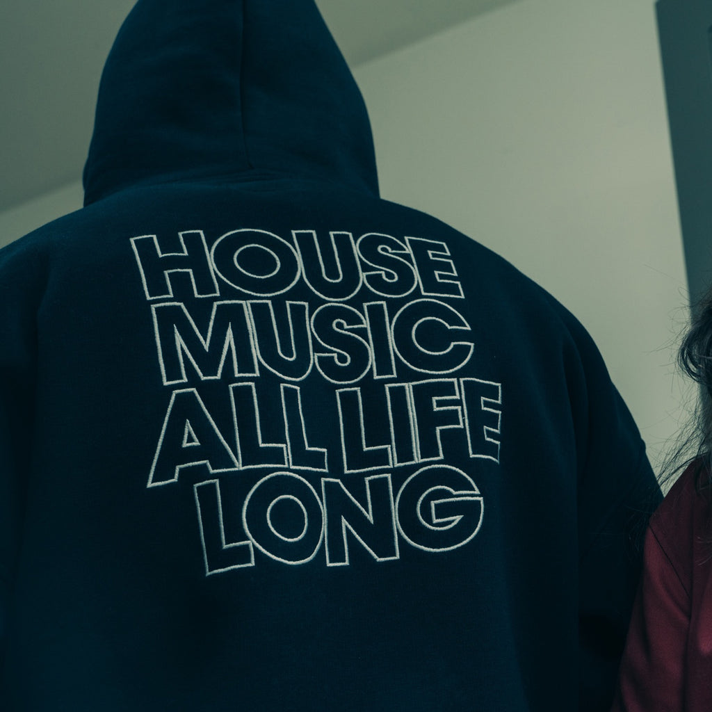 Defected House Music All Life Long Hoodie-D-Store-Defected-Records