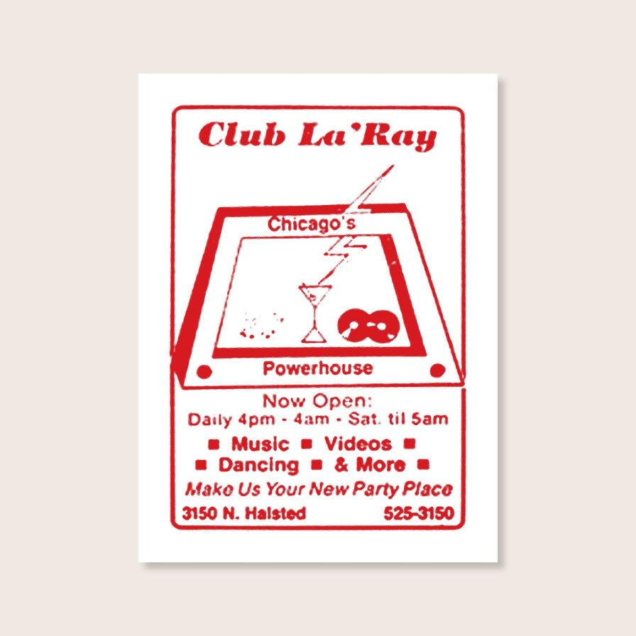 Club LaRay Poster-D-Store-Defected-Records