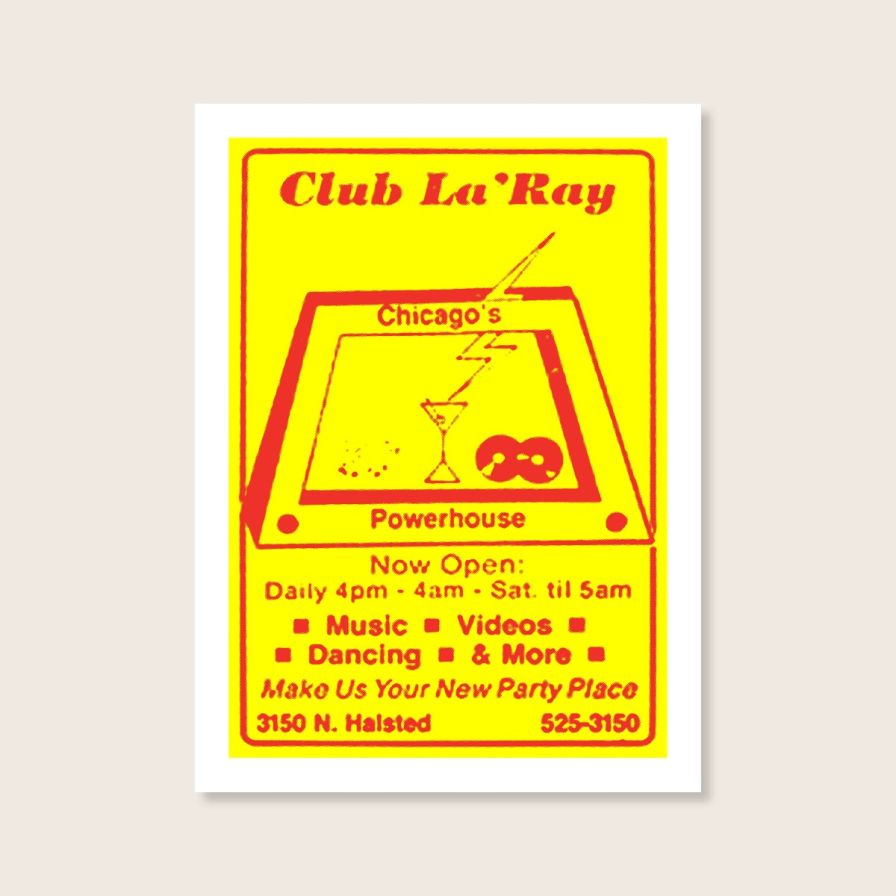 Club LaRay Poster-D-Store-Defected-Records