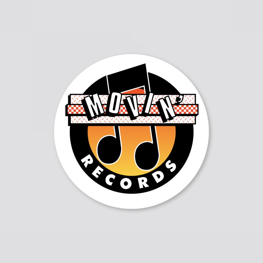 Movin Records Logo Circle Sticker-D-Store-Defected-Records