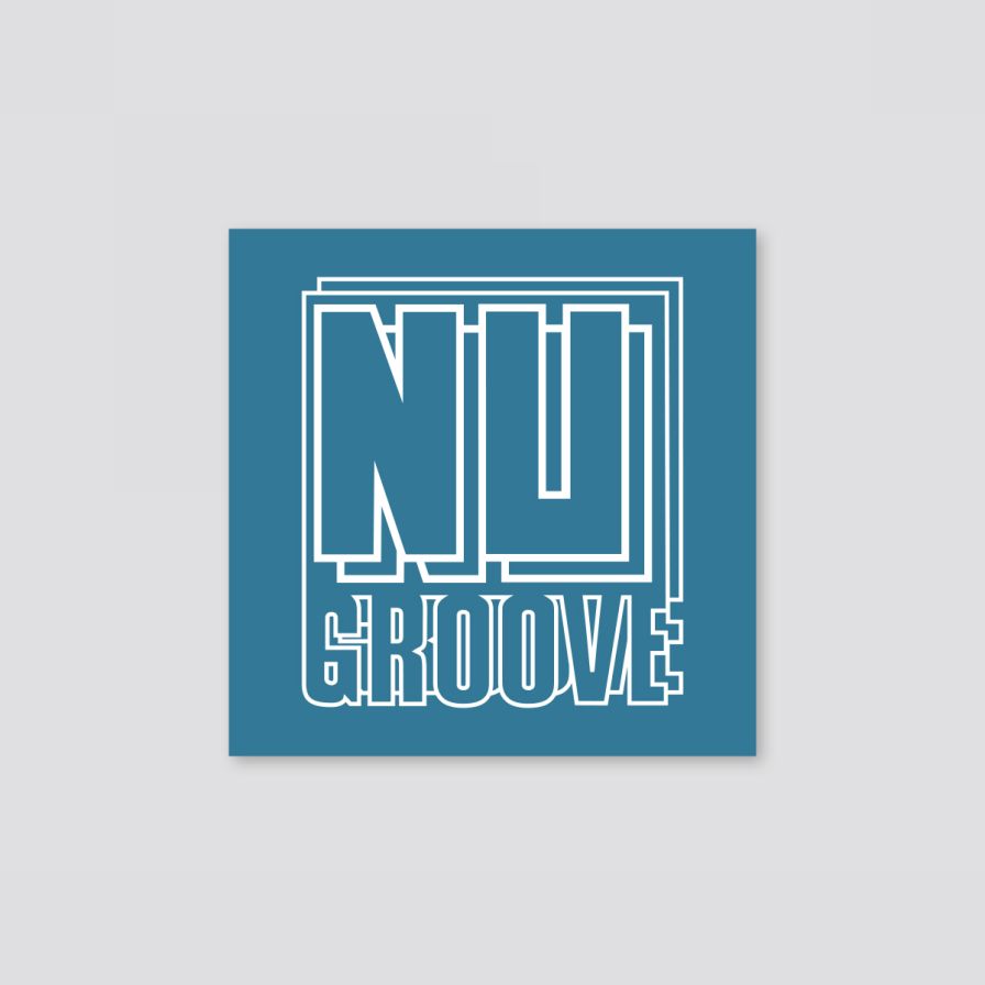 Nu Groove Logo Square Sticker-D-Store-Defected-Records