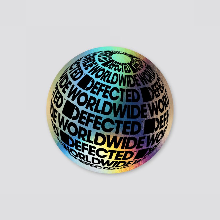 Defected Worldwide Circle Sticker-D-Store-Defected-Records